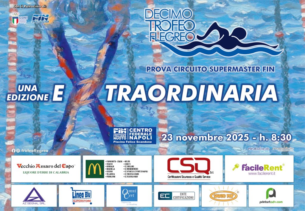 Locandina del 10° Trofeo Flegreo